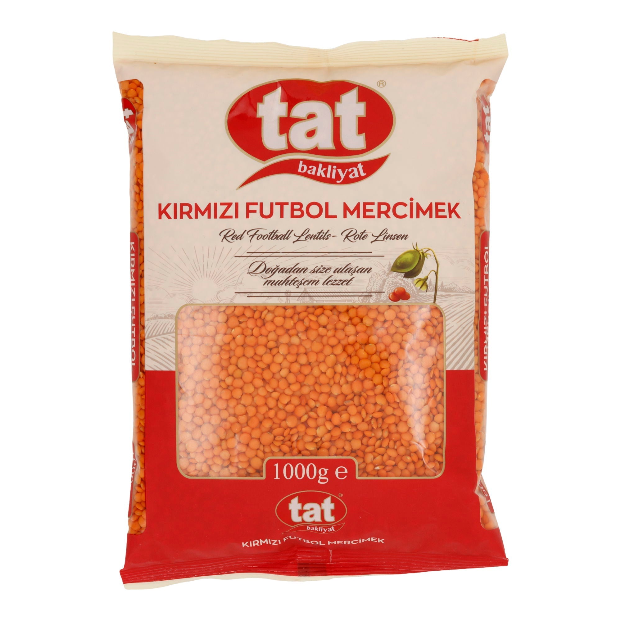Rote Linsen TAT | Hülsenfrüchte | Proteinreich & ballaststoffreich | 1000 g - Taste Your World